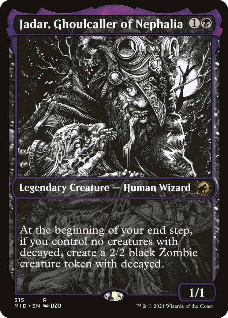 Jadar, Ghoulcaller of Nephalia (Showcase Eternal Night) [Innistrad: Midnight Hunt] | Exor Games New Glasgow