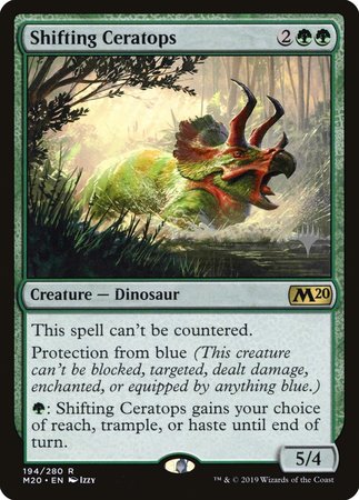 Shifting Ceratops [Core Set 2020 Promos] | Exor Games New Glasgow