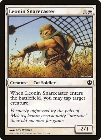 Leonin Snarecaster [Theros] | Exor Games New Glasgow