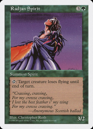 Radjan Spirit [Fifth Edition] | Exor Games New Glasgow