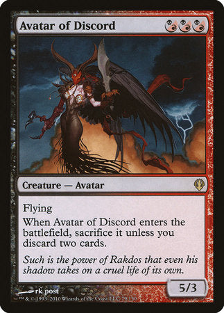 Avatar of Discord [Archenemy] | Exor Games New Glasgow