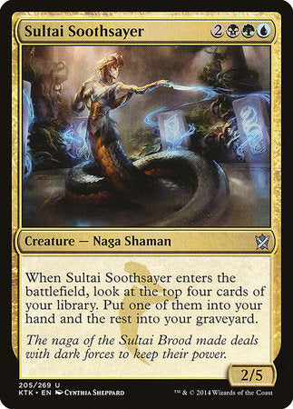 Sultai Soothsayer [Khans of Tarkir] | Exor Games New Glasgow