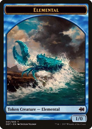 Elemental Token [Duel Decks: Merfolk vs. Goblins Tokens] | Exor Games New Glasgow