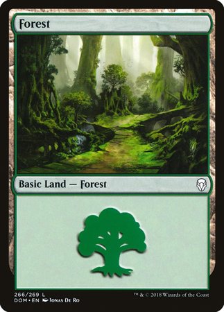 Forest (266) [Dominaria] | Exor Games New Glasgow