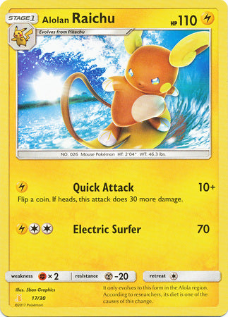 Alolan Raichu (17/30) [Sun & Moon: Trainer Kit - Alolan Raichu] | Exor Games New Glasgow