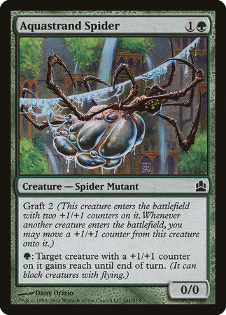 Aquastrand Spider [Commander 2011] | Exor Games New Glasgow