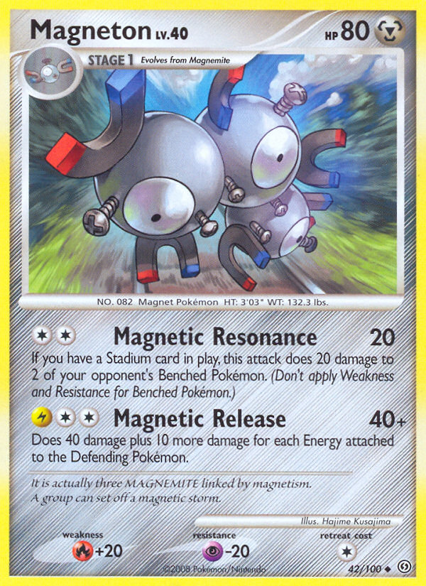 Magneton (42/100) [Diamond & Pearl: Stormfront] | Exor Games New Glasgow