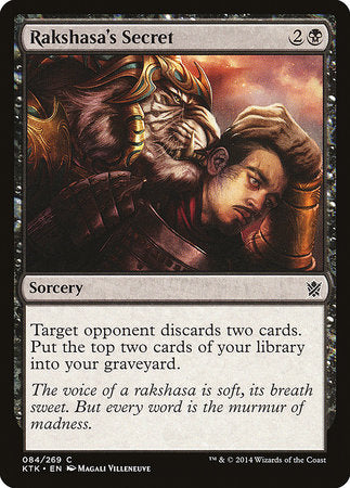 Rakshasa's Secret [Khans of Tarkir] | Exor Games New Glasgow