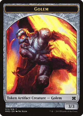 Golem Token [Modern Masters 2015 Tokens] | Exor Games New Glasgow