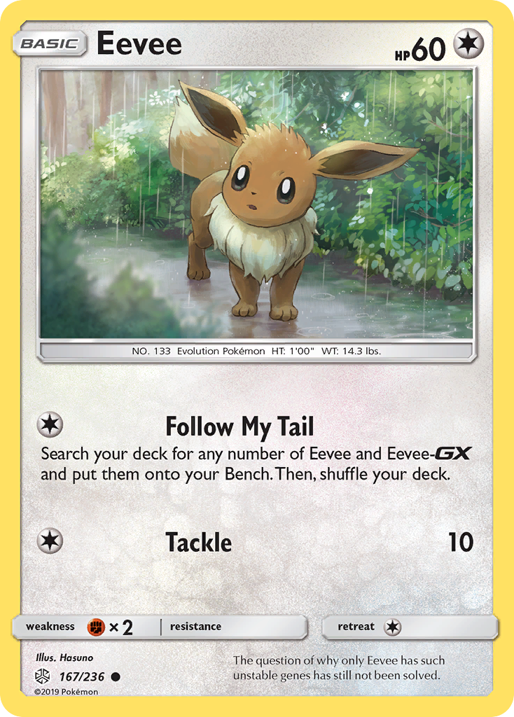 Eevee (167/236) [Sun & Moon: Cosmic Eclipse] | Exor Games New Glasgow