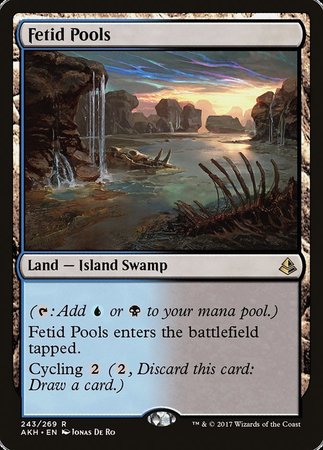 Fetid Pools [Amonkhet] | Exor Games New Glasgow