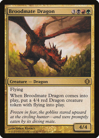 Broodmate Dragon [Shards of Alara] | Exor Games New Glasgow