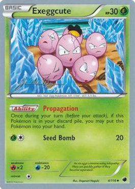 Exeggcute (4/116) (HonorStoise - Jacob Van Wagner) [World Championships 2015] | Exor Games New Glasgow