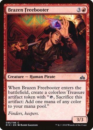 Brazen Freebooter [Rivals of Ixalan] | Exor Games New Glasgow