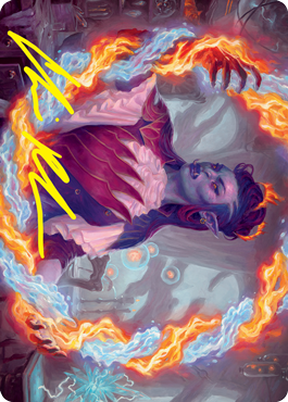 Rootha, Mercurial Artist Art Card (Gold-Stamped Signature) [Strixhaven: School of Mages Art Series] | Exor Games New Glasgow