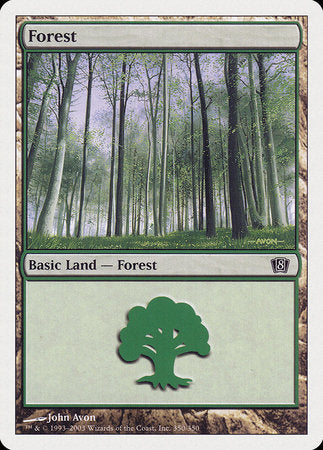 Forest (350) [Eighth Edition] | Exor Games New Glasgow