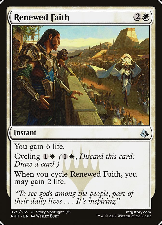 Renewed Faith [Amonkhet] | Exor Games New Glasgow