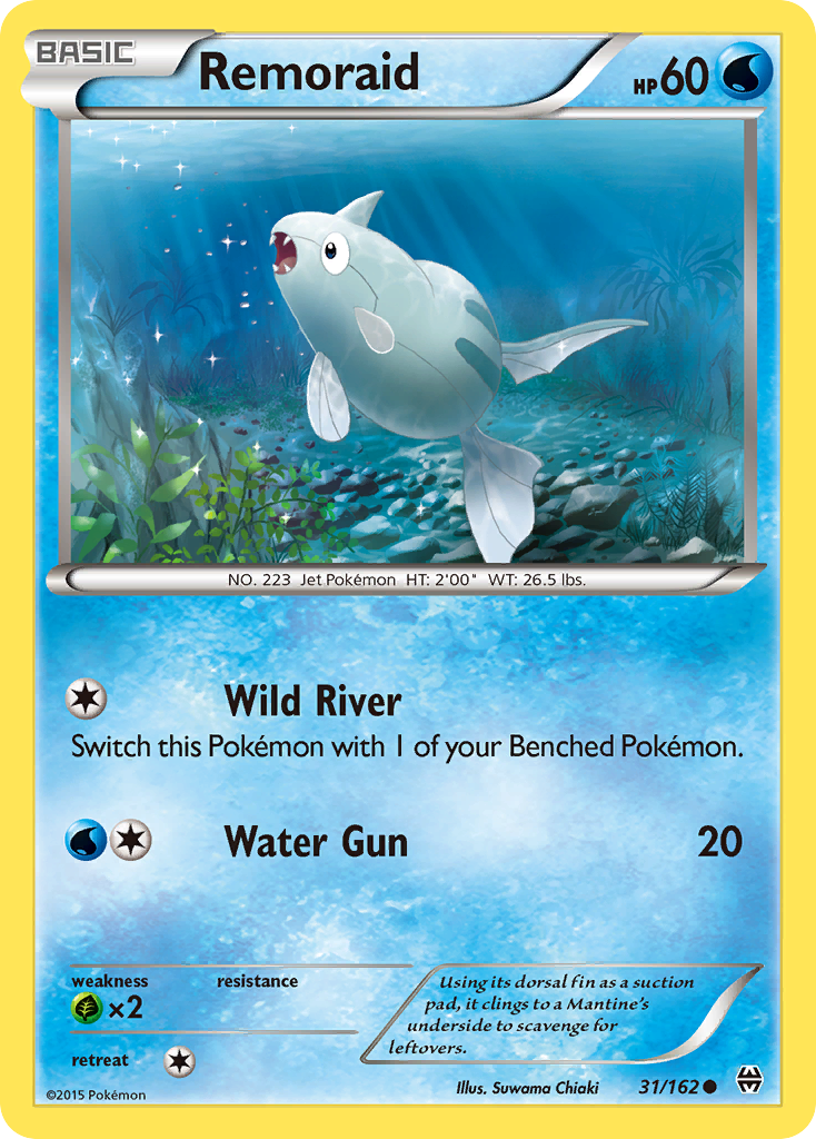 Remoraid (31/162) [XY: BREAKthrough] | Exor Games New Glasgow