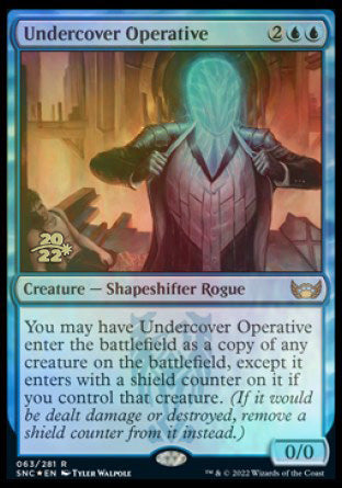 Undercover Operative [Streets of New Capenna Prerelease Promos] | Exor Games New Glasgow