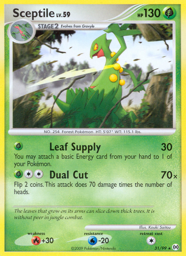Sceptile (31/99) [Platinum: Arceus] | Exor Games New Glasgow