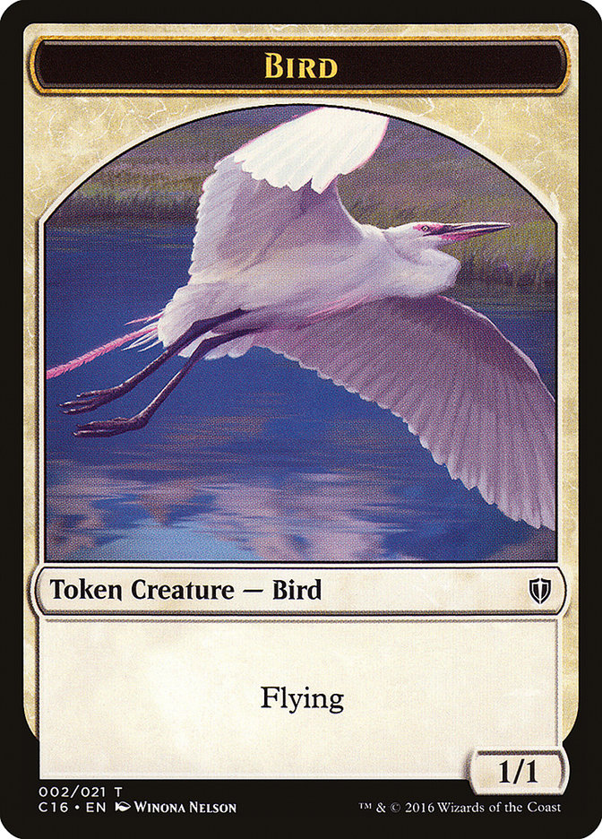 Bird (002/021) [Commander 2016 Tokens] | Exor Games New Glasgow