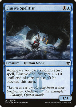 Elusive Spellfist [Dragons of Tarkir] | Exor Games New Glasgow