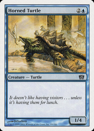 Horned Turtle [Eighth Edition] | Exor Games New Glasgow