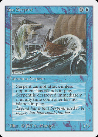 Sea Serpent [Unlimited Edition] | Exor Games New Glasgow