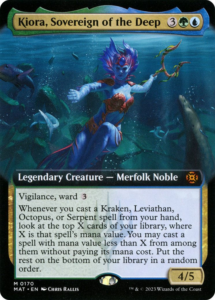 Kiora, Sovereign of the Deep (Extended Art) [March of the Machine: The Aftermath] | Exor Games New Glasgow