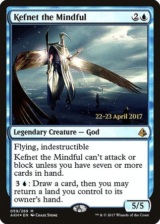 Kefnet the Mindful [Amonkhet Promos] | Exor Games New Glasgow