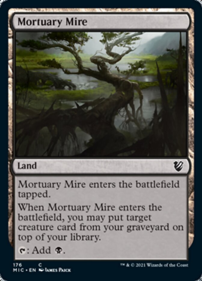 Mortuary Mire [Innistrad: Midnight Hunt Commander] | Exor Games New Glasgow