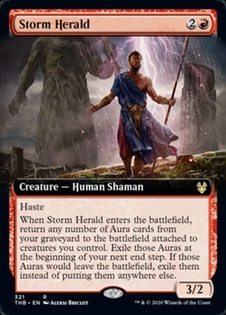 Storm Herald (Extended Art) [Theros Beyond Death] | Exor Games New Glasgow