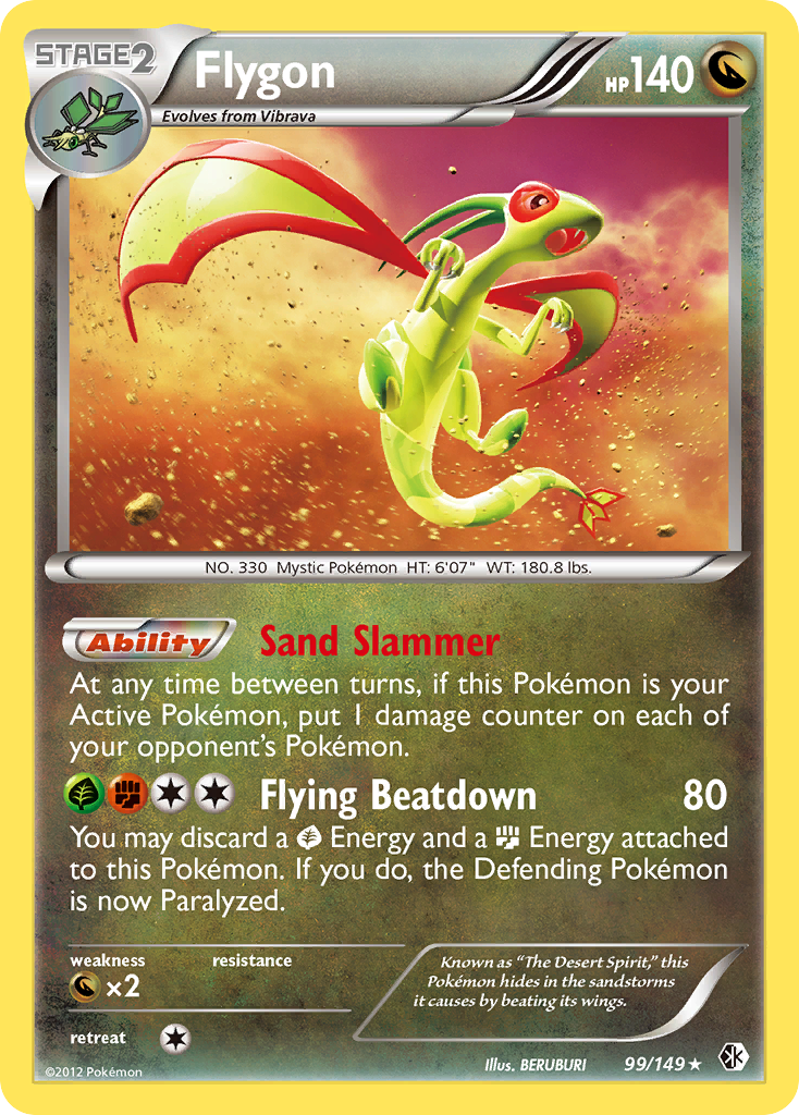 Flygon (99/149) [Black & White: Boundaries Crossed] | Exor Games New Glasgow