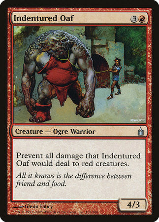 Indentured Oaf [Ravnica: City of Guilds] | Exor Games New Glasgow