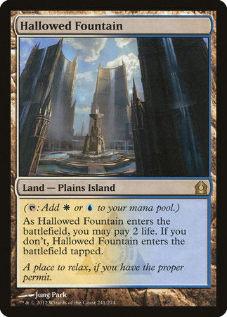 Hallowed Fountain [Return to Ravnica] | Exor Games New Glasgow