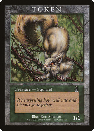 Squirrel Token (Odyssey) [Magic Player Rewards 2002] | Exor Games New Glasgow