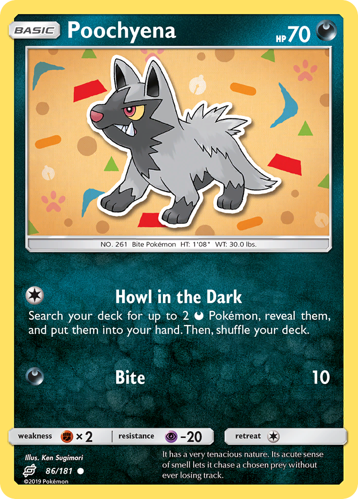 Poochyena (86/181) [Sun & Moon: Team Up] | Exor Games New Glasgow