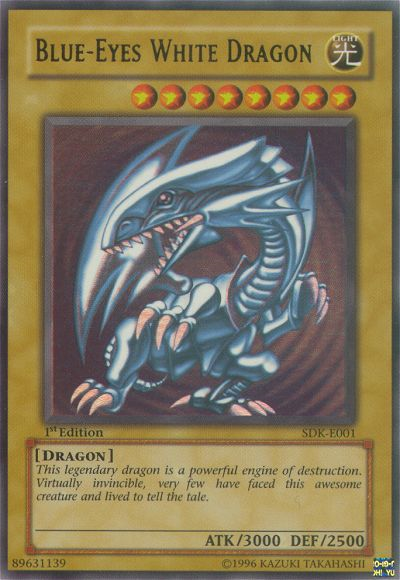 Blue-Eyes White Dragon [SDK-E001] Ultra Rare | Exor Games New Glasgow