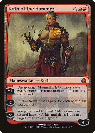 Koth of the Hammer [Scars of Mirrodin] | Exor Games New Glasgow