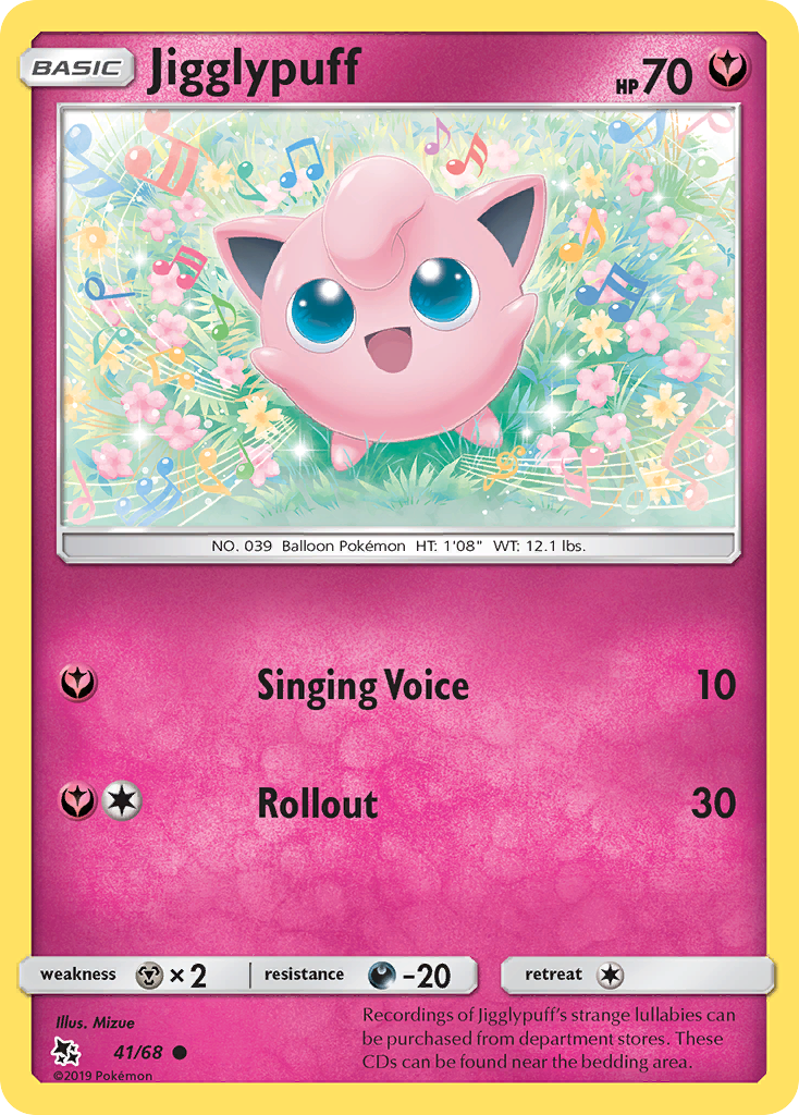 Jigglypuff (41/68) [Sun & Moon: Hidden Fates] | Exor Games New Glasgow