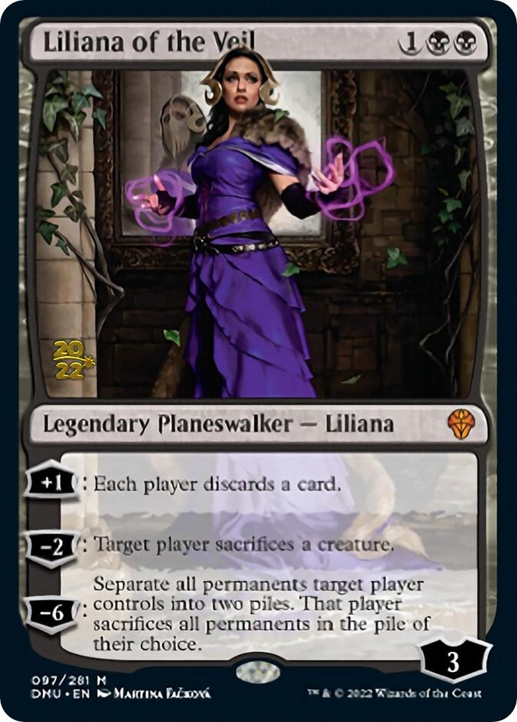 Liliana of the Veil [Dominaria United Prerelease Promos] | Exor Games New Glasgow