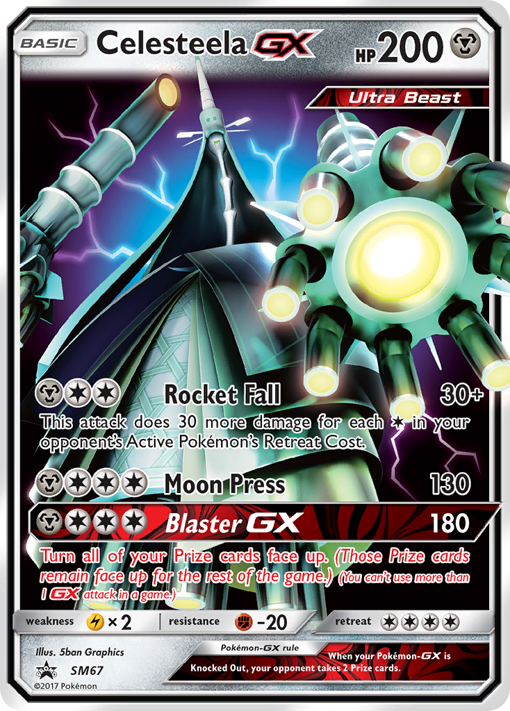 Celesteela GX (SM67) [Sun & Moon: Black Star Promos] | Exor Games New Glasgow