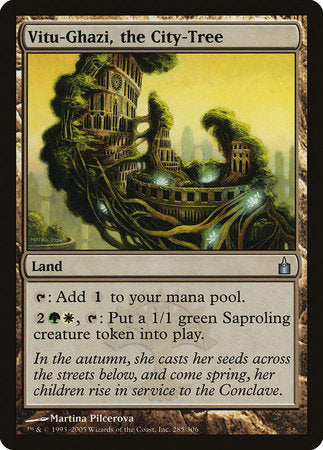 Vitu-Ghazi, the City-Tree [Ravnica: City of Guilds] | Exor Games New Glasgow