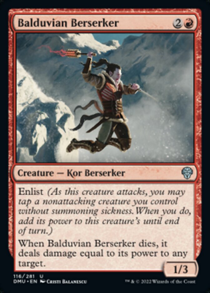 Balduvian Berserker [Dominaria United] | Exor Games New Glasgow