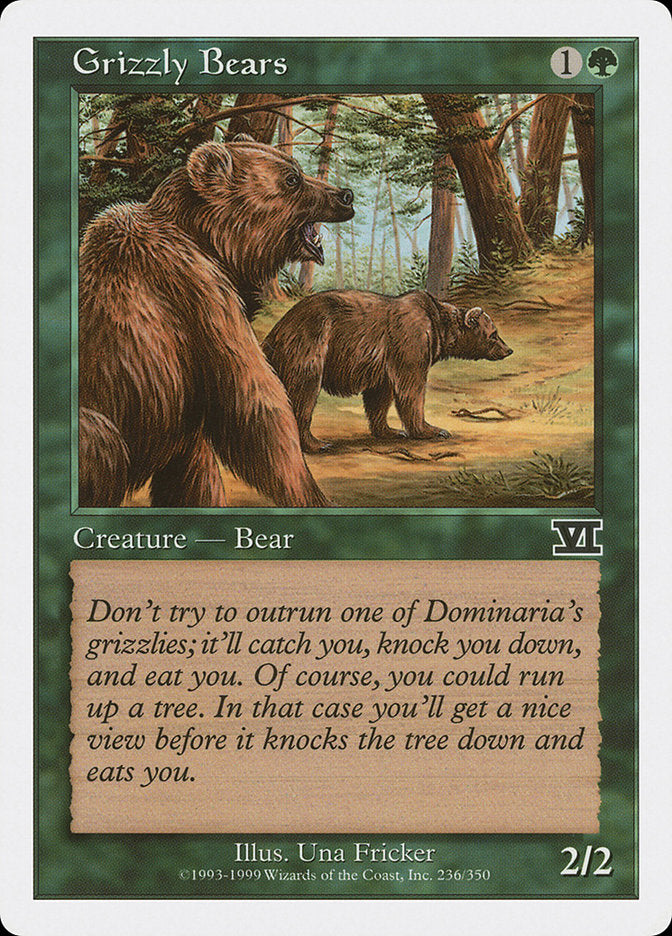 Grizzly Bears [Classic Sixth Edition] | Exor Games New Glasgow