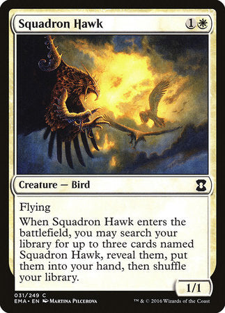 Squadron Hawk [Eternal Masters] | Exor Games New Glasgow