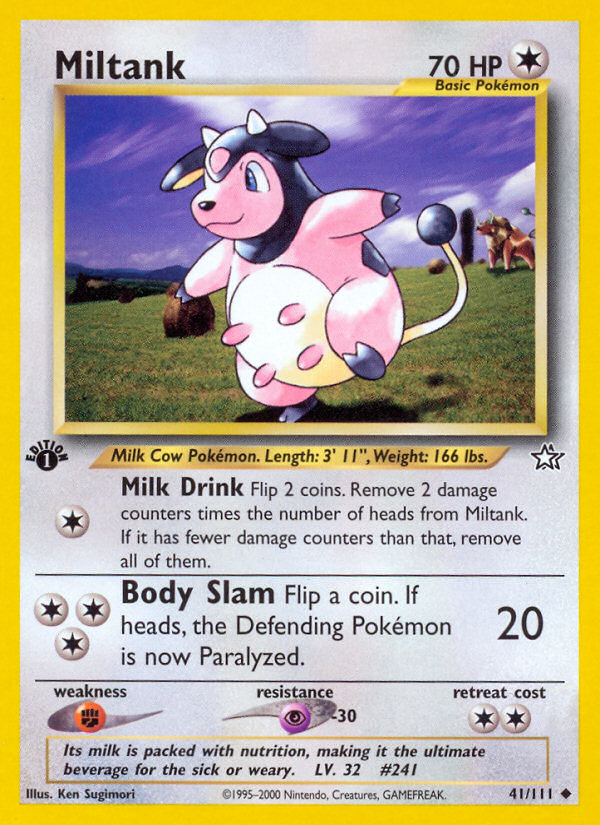 Miltank (41/111) [Neo Genesis 1st Edition] | Exor Games New Glasgow