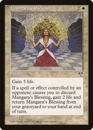 Mangara's Blessing [Mirage] | Exor Games New Glasgow