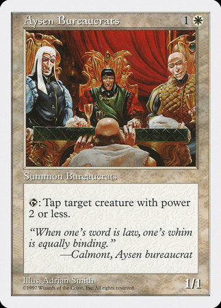 Aysen Bureaucrats [Fifth Edition] | Exor Games New Glasgow