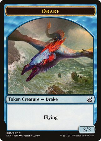 Drake Token [Duel Decks: Mind vs. Might Tokens] | Exor Games New Glasgow